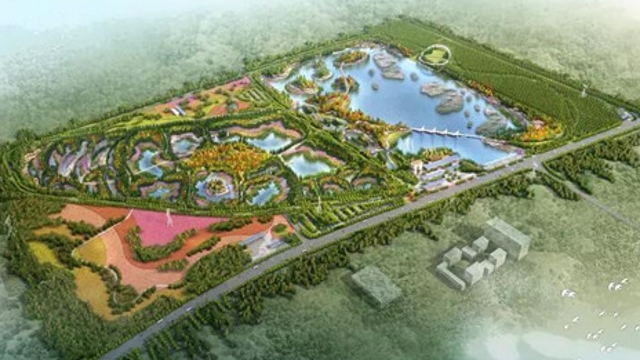 周口中心城區(qū)首個高標準濕地公園開建！這一組效果圖震撼你了嗎？