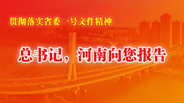 總書記，河南向您報告