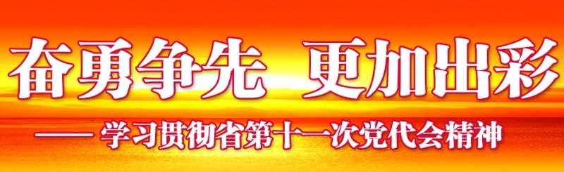 奮勇爭先，更加出彩——學習貫徹省第十一次黨代會精神